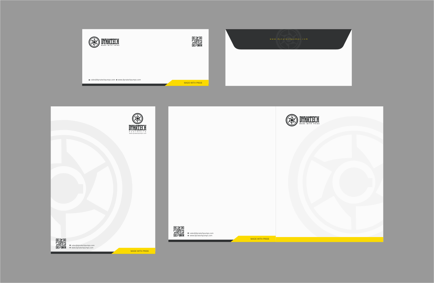 Stationery Design by INDIAN_Ashok for Dynatech Pumps | Design #15624448