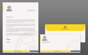 Stationery Design by chandrayaan.creative for Dynatech Pumps | Design: #15742527