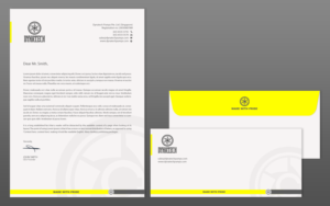 Stationery Design by chandrayaan.creative for Dynatech Pumps | Design: #15745061