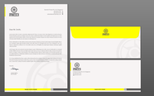 Stationery Design by chandrayaan.creative for Dynatech Pumps | Design: #15805173