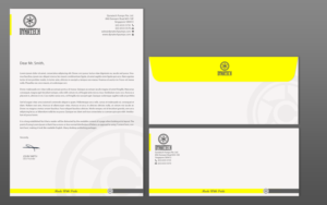 Stationery Design by chandrayaan.creative for Dynatech Pumps | Design: #15923825