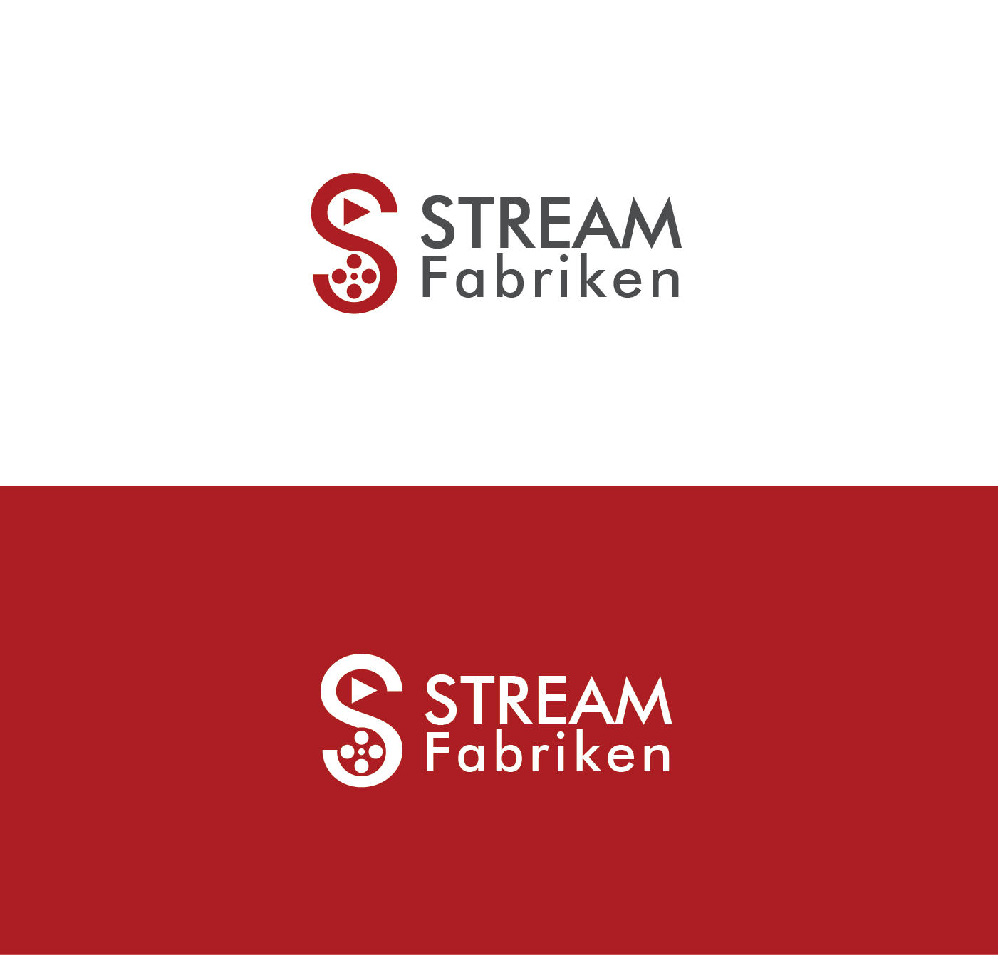 Logo Design by Muhammad Imran 3 for Streamfabriken | Design #15636300