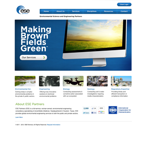 Environmental Engineering Site Design | Web Design par Fielding Ideas