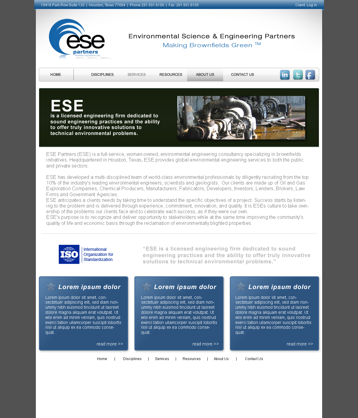 Diseño Web por neboica para Atomic Design & Consulting | Diseño #585741