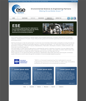 Web Design by neboica for Atomic Design & Consulting | Design: #585741