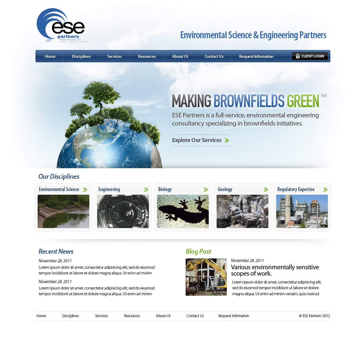 Web Design by Robert Marks for Atomic Design & Consulting | Design #588536