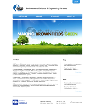 Environmental Engineering Site Design | Web Design par ABG