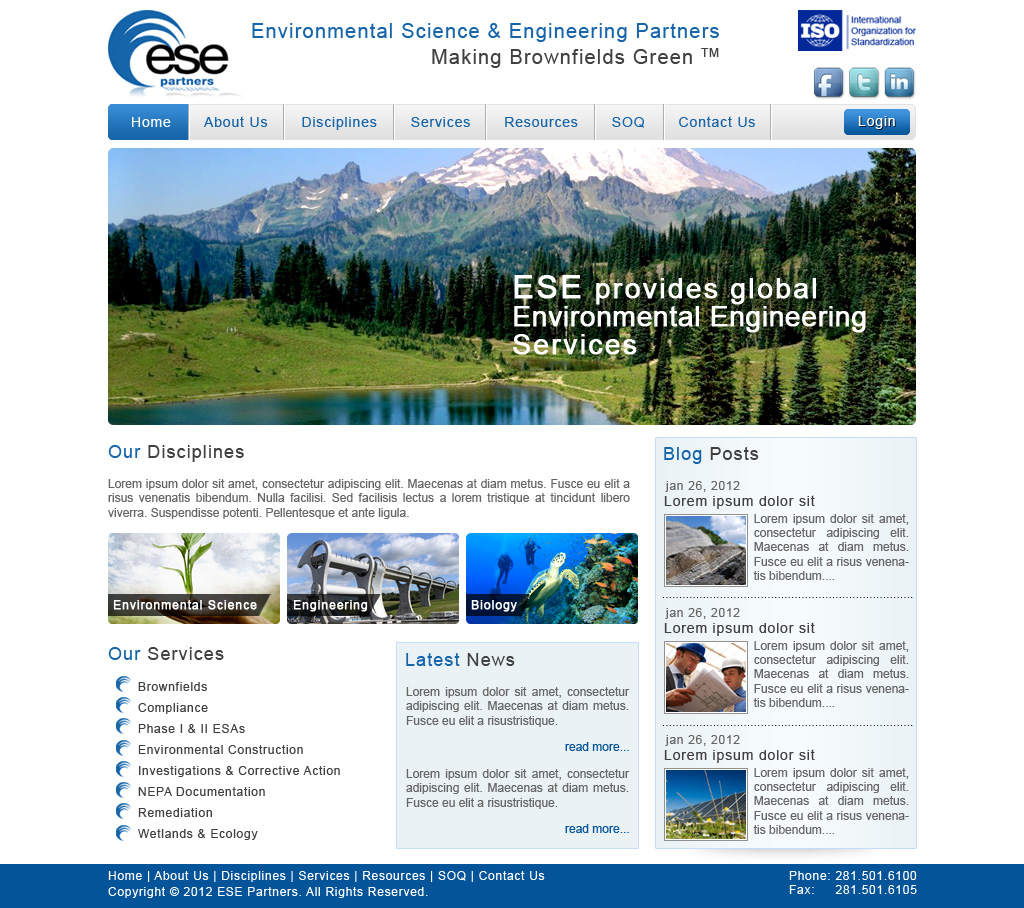 Diseño Web por Desire Design Solutions para Atomic Design & Consulting | Diseño #589749