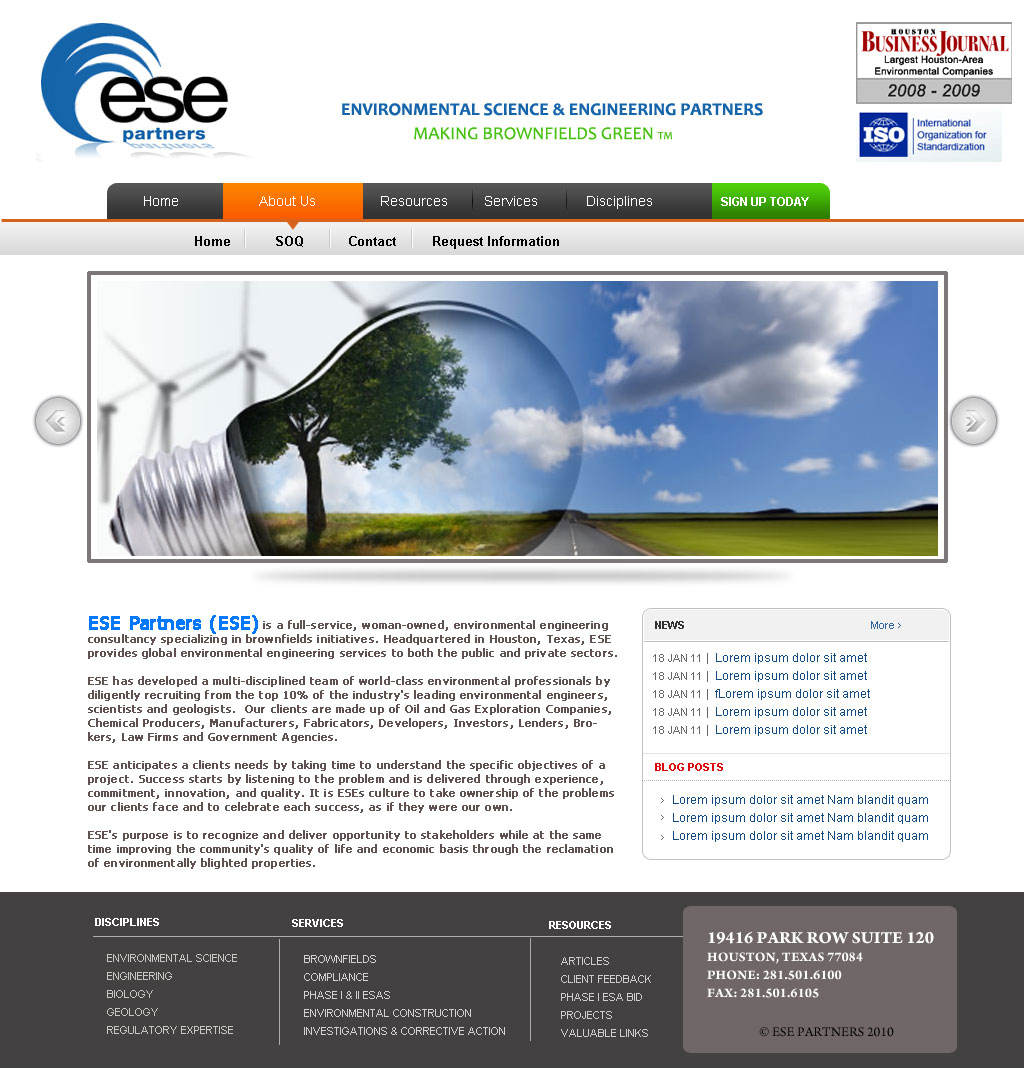 Diseño Web por GK para Atomic Design & Consulting | Diseño #589540
