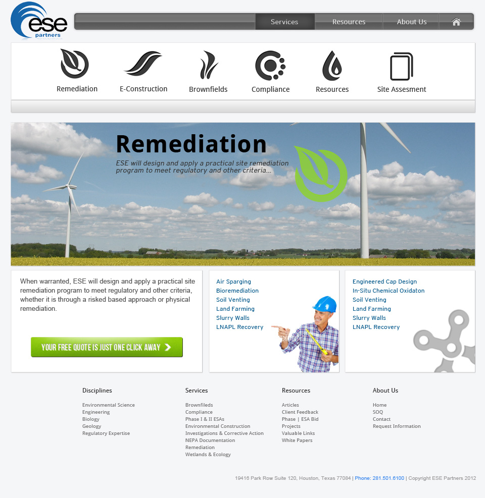 Web Design by Design Castle for Atomic Design & Consulting | Design: #606447