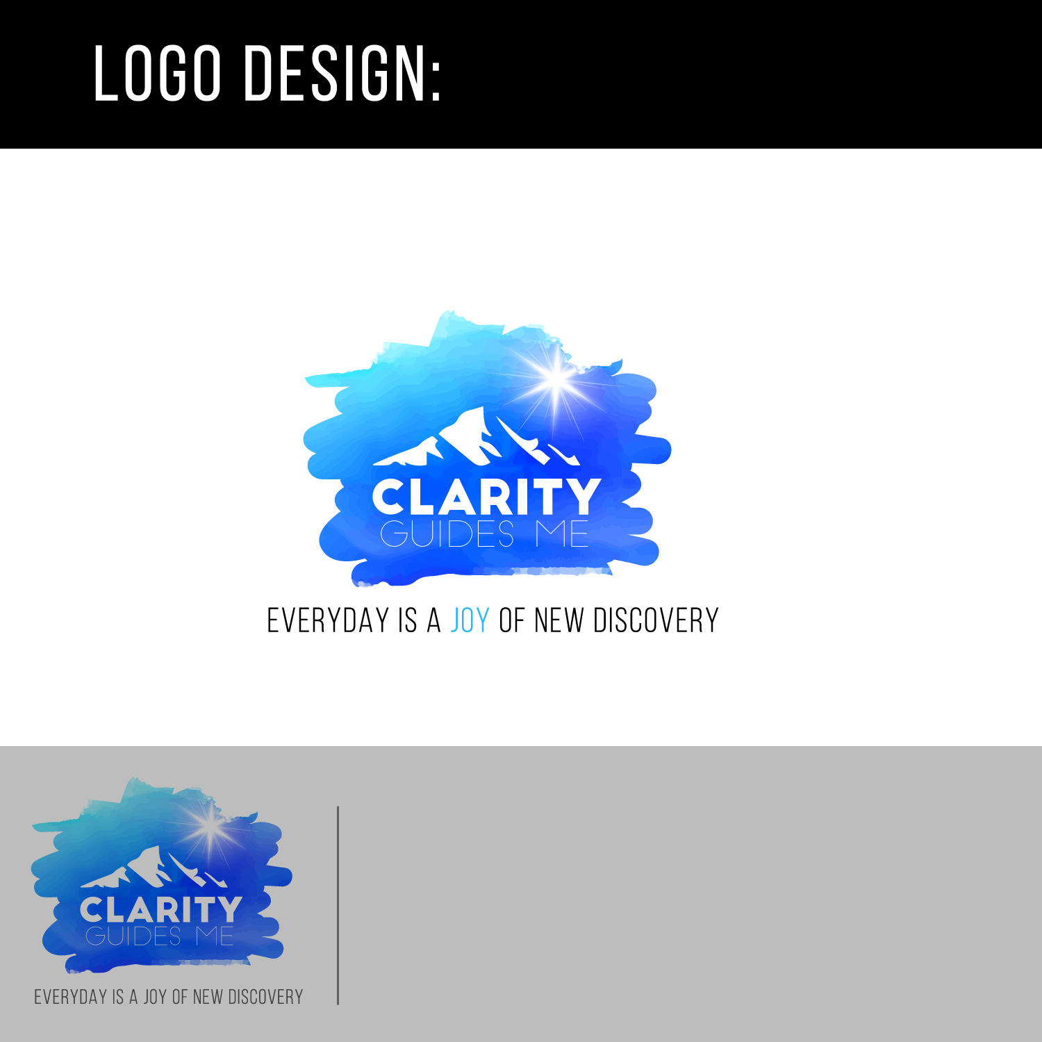 Logo Design by designzen3d Studio for Clarity Guides Me | Design #15666691