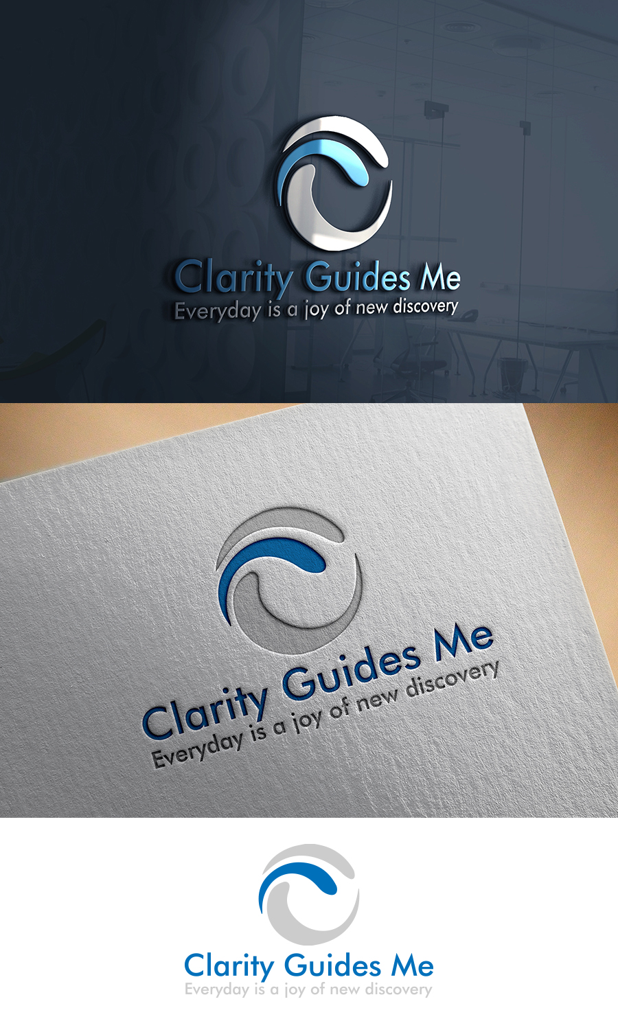 Logo Design by supercreative for Clarity Guides Me | Design #15650458