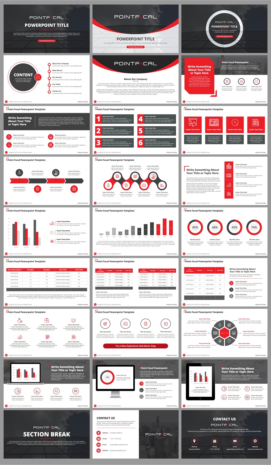 PowerPoint Design by chachan for Point Focal | Design #15710621
