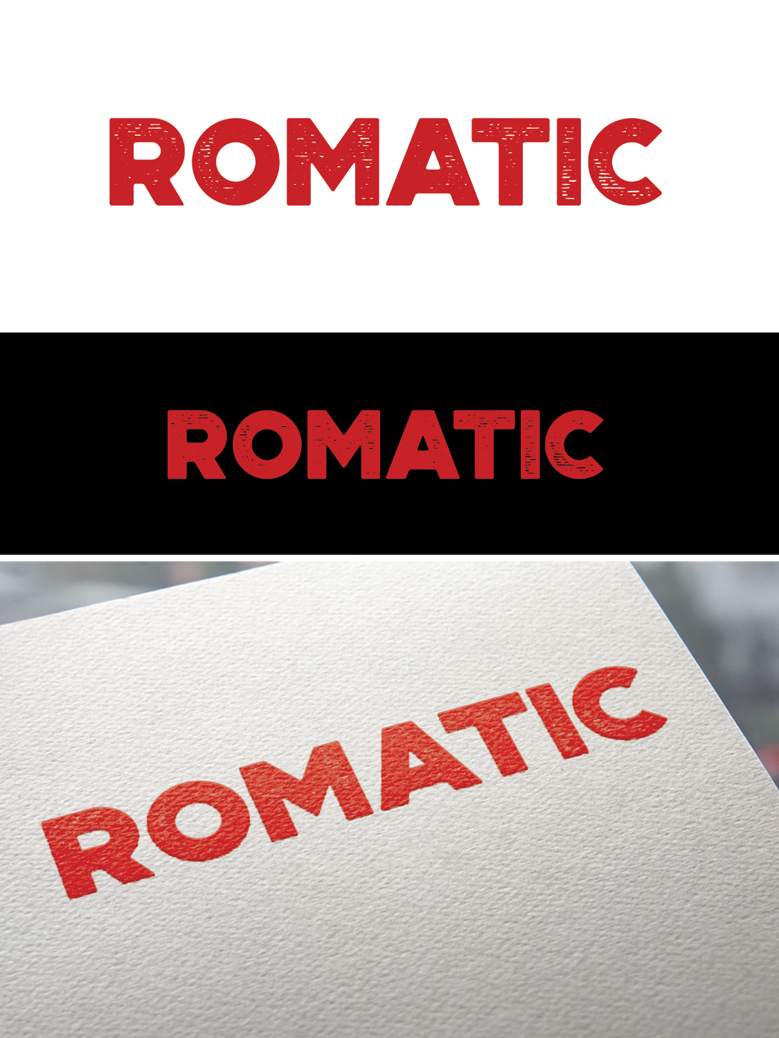 Logo Design by ivo_i_ivanov for Romatic | Design #15641679