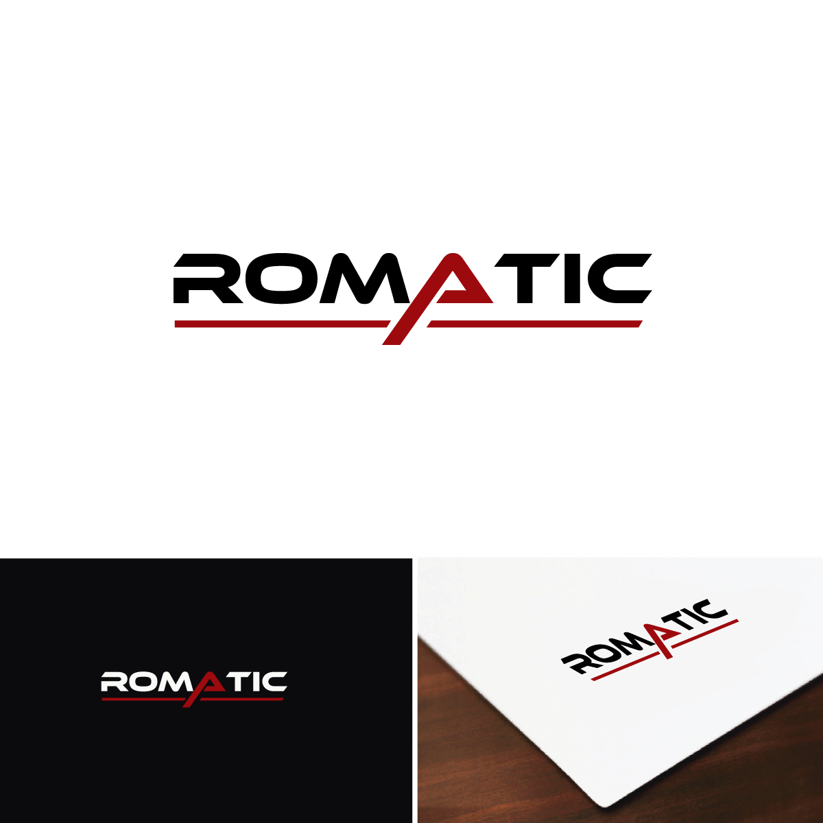 Logo Design by webeezine for Romatic | Design #15635967
