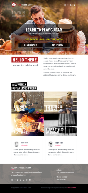 Email Marketing Design by davidreinhart.p