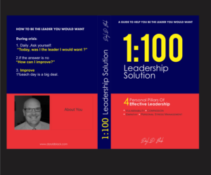 1:100 Leadership Solution- A Guide To Help You Be The Leader You Would Want | Design de Couverture de Livre par fumbh.designs