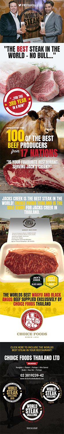 Design de Marketing Électronique par RupalTechno pour Choice Foods Thailand | Design #15679305