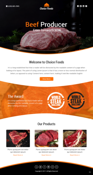 Design de Marketing Électronique par pb pour Choice Foods Thailand | Design : #15664482