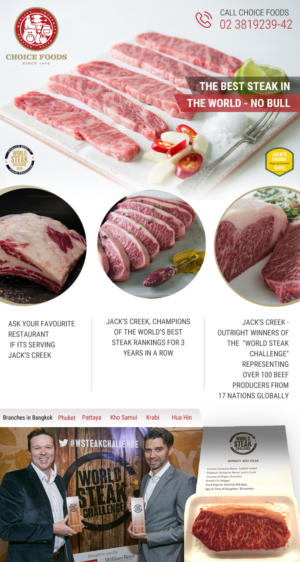 Design de Marketing Électronique par saro3005 pour Choice Foods Thailand | Design : #15694577