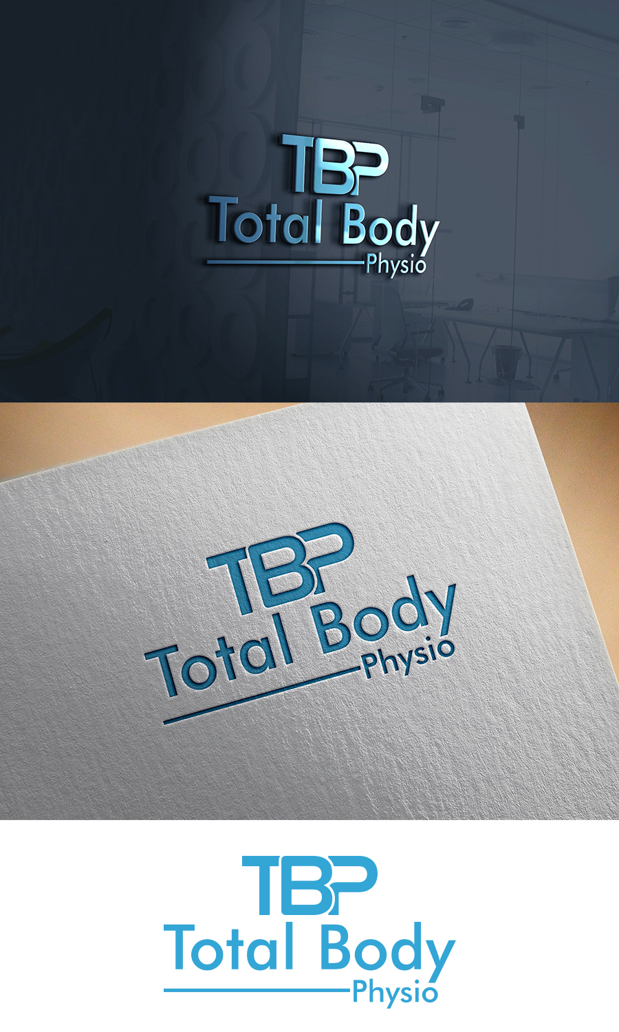 Logo Design by supercreative for Total body physio | Design #15652017