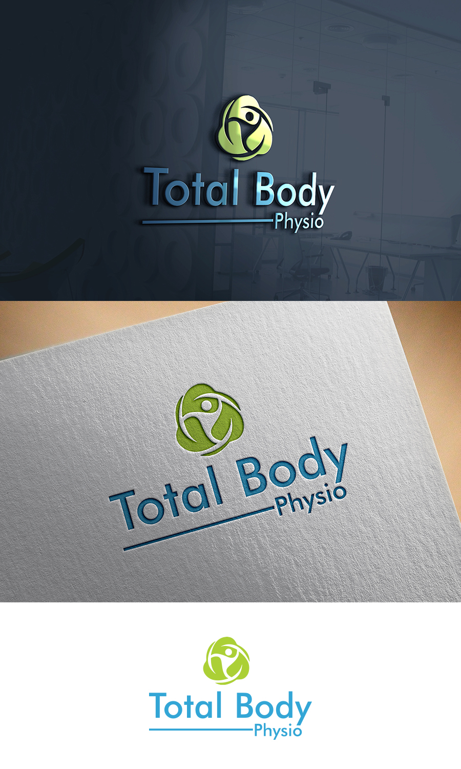 Logo Design by supercreative for Total body physio | Design #15652018