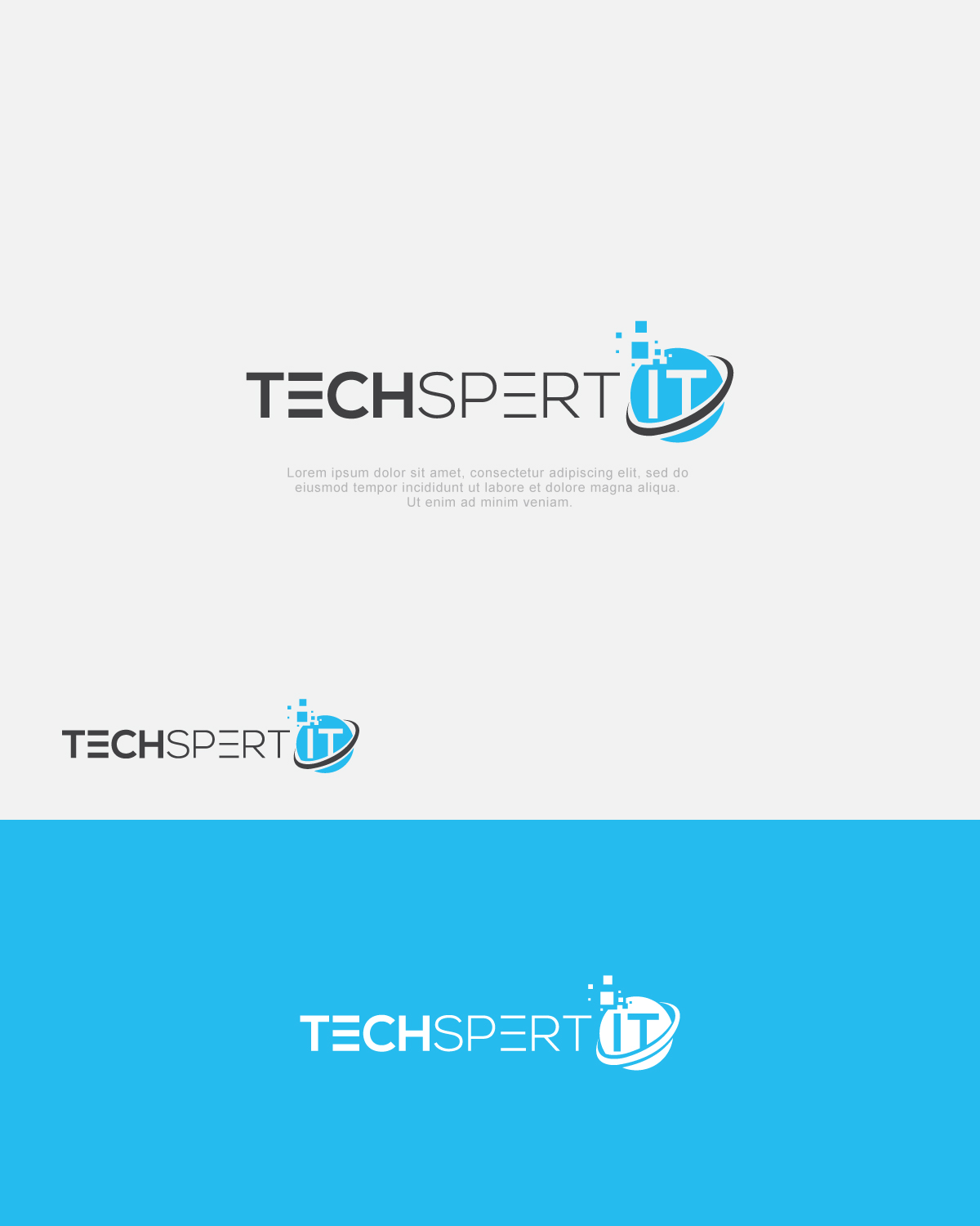 Logo Design by Ben Naveed for Techspert I.T | Design #15707711