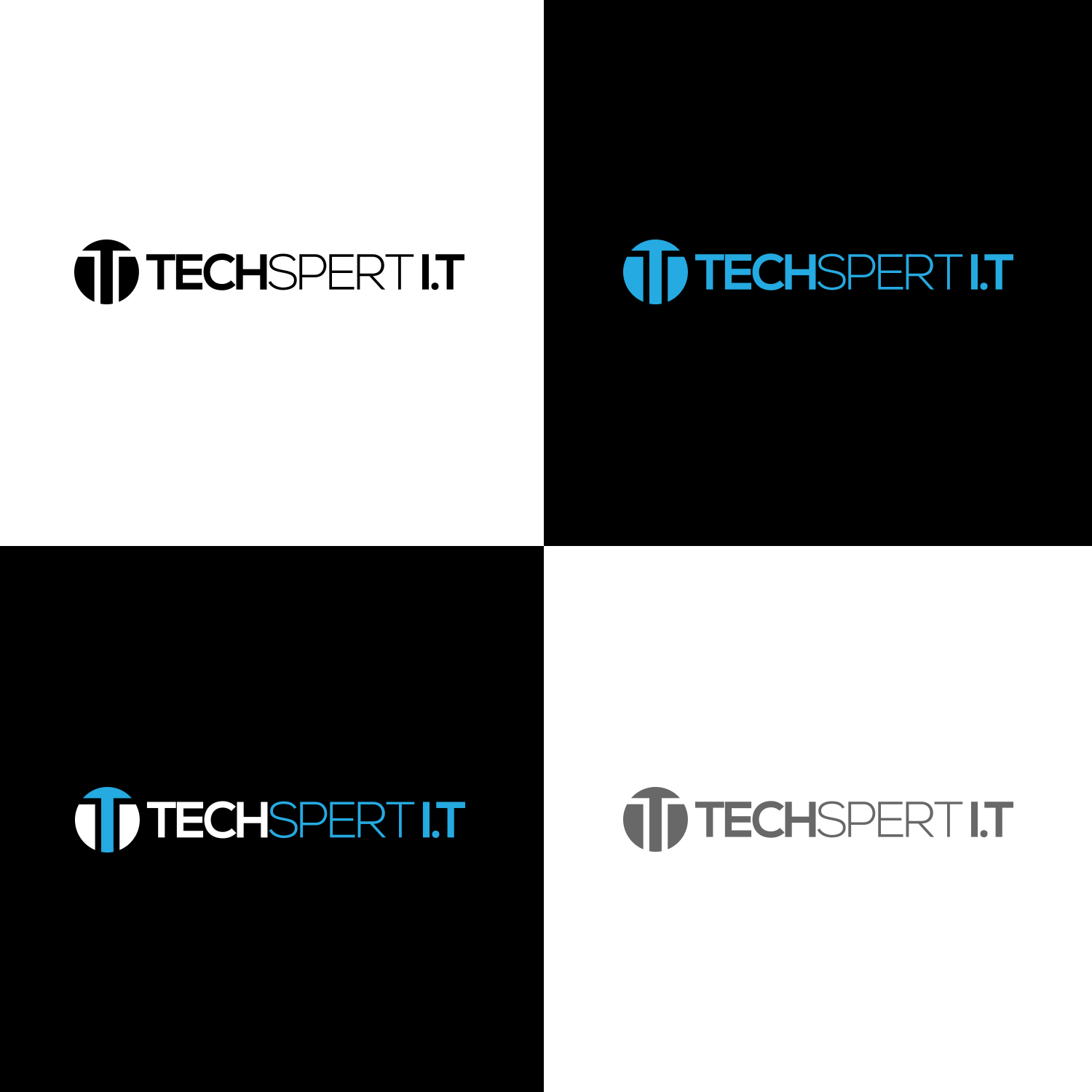 Logo Design by Aliza Creative for Techspert I.T | Design #15785003
