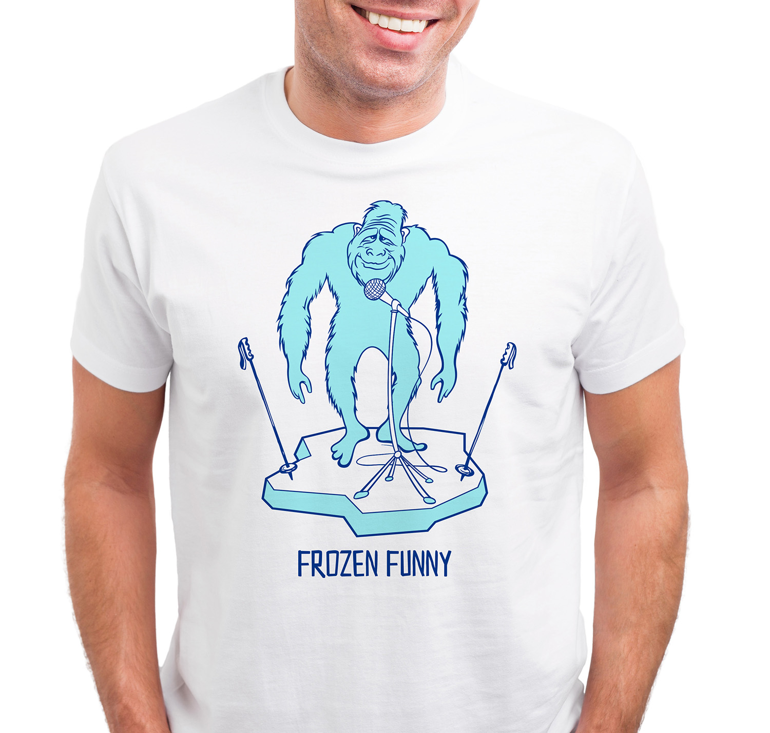 T-shirt Design by RoundYellow for Southern Laughing LLC | Design #15644307