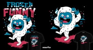 Frozen Funny | Design de T-shirt par Fatboy Graphic