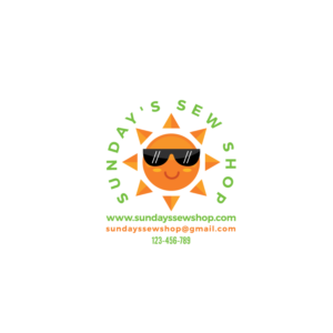 Logo Design by Sujit Banerjee for Sunday's Sew Shop | Design: #15652674
