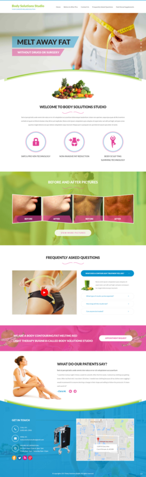 Web Design by pb for this project | Design: #15653012