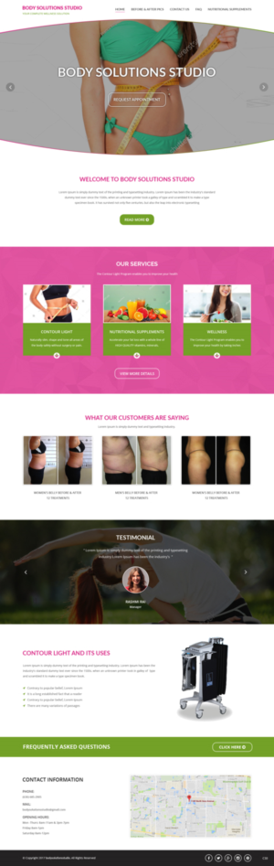 Web Design by pb for this project | Design: #15664477