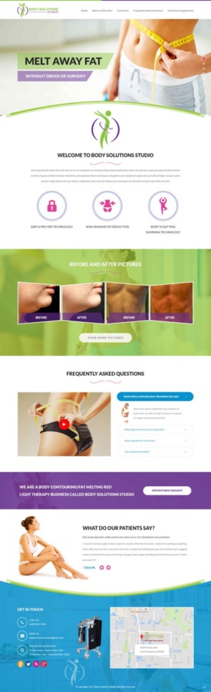 Web Design by pb for this project | Design: #15798800
