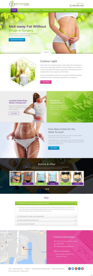 Web Design by pb for this project | Design: #15798804