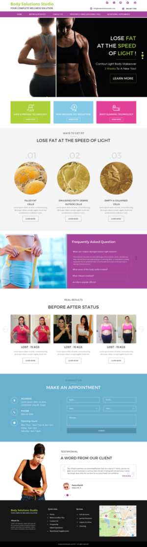 Web Design by Dream Logo Design for this project | Design: #15673174