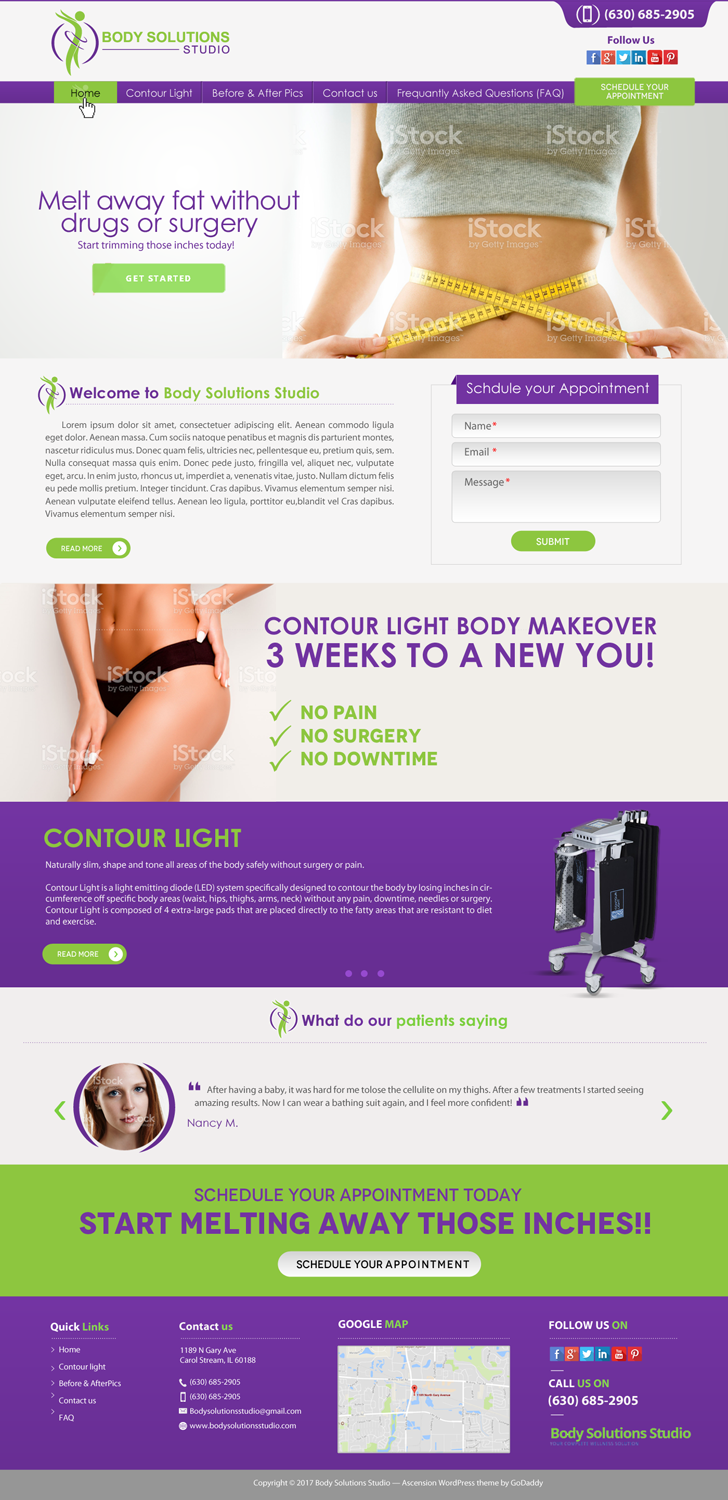 Web Design by chandrayaan.creative for this project | Design #15810420
