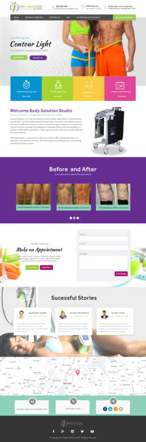 Web Design by Xclusive Designers for this project | Design #15793788