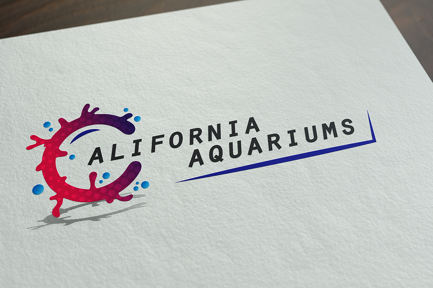 Logo Design by Yassine Voinchet for California Aquariums LLC. | Design #15651293