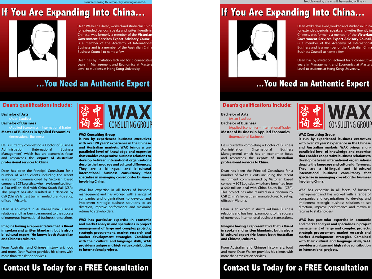 Advertisement Design by Kings Bishop Design for this project | Design #596733
