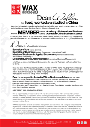 Flyer Design for International Business Consultant | Advertisement Design by MDS - bonusplusdesign.com