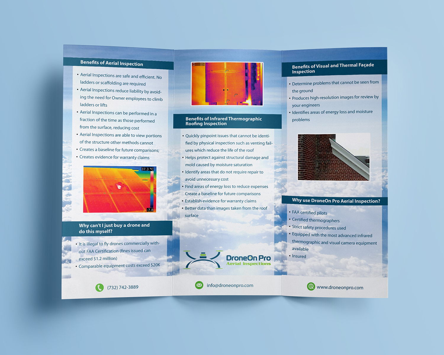 Flyer-Design von - SWING - für Drone On LLC  | Design #15730542