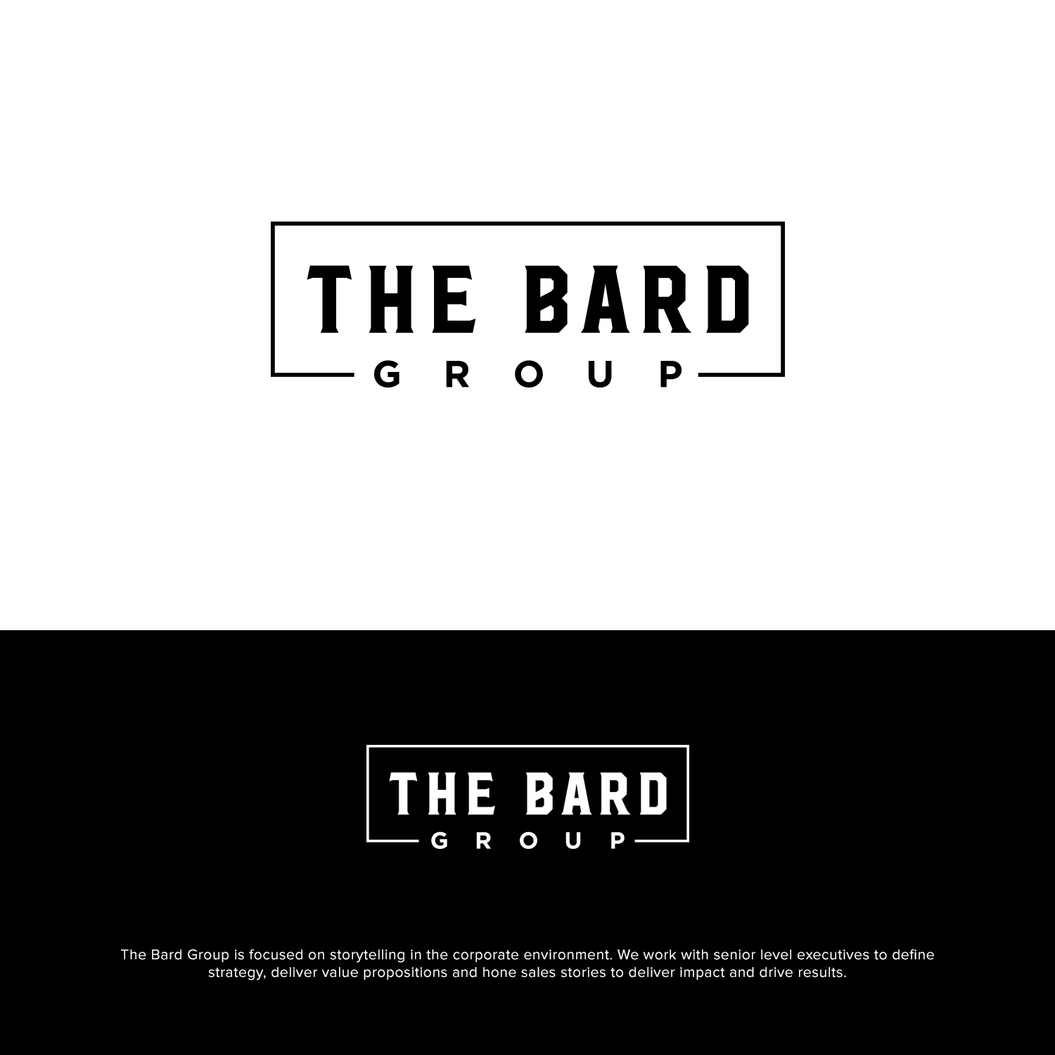 Logo Design by Grapismo Brand Studio for The Bard Group | Design #15768146