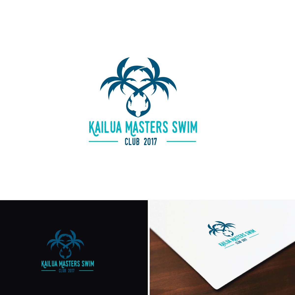 Logo Design by e-graphics for Kailua Masters Swim Club | Design #15653386
