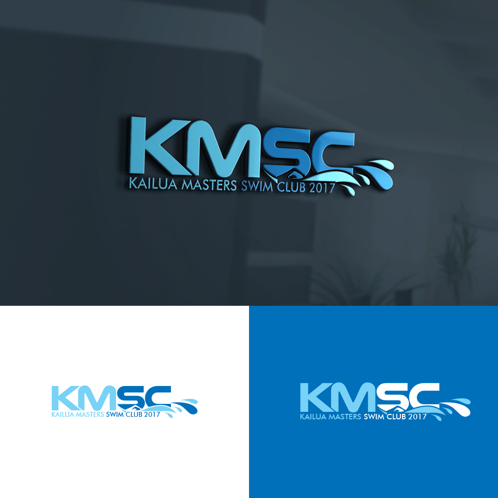 Logo Design by USIAD ANAS for Kailua Masters Swim Club | Design #15651134