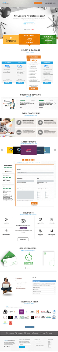 Web Design by -Marc- for Webkompaniet | Design #15858968