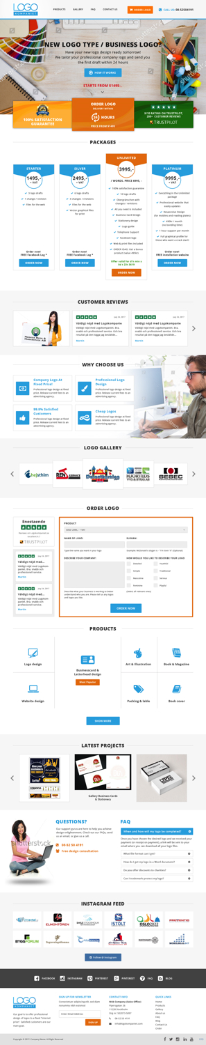 Web Design by pb for Webkompaniet | Design: #15664499