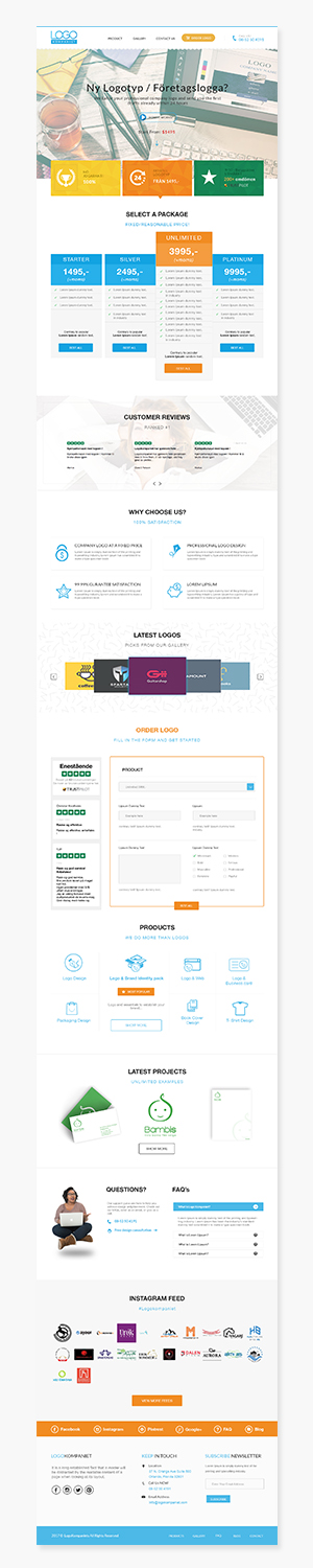 Web-Design von primarydesigner2k9 für Webkompaniet | Design #15674721
