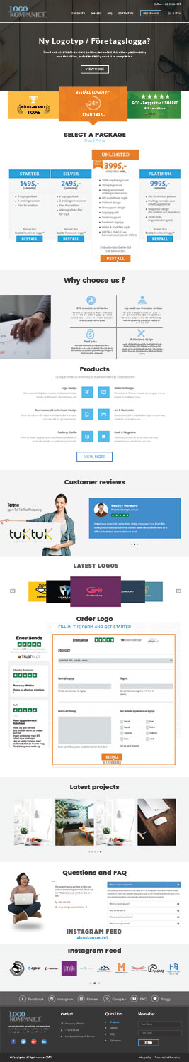 Web Design by e-graphics for Webkompaniet | Design: #15674205