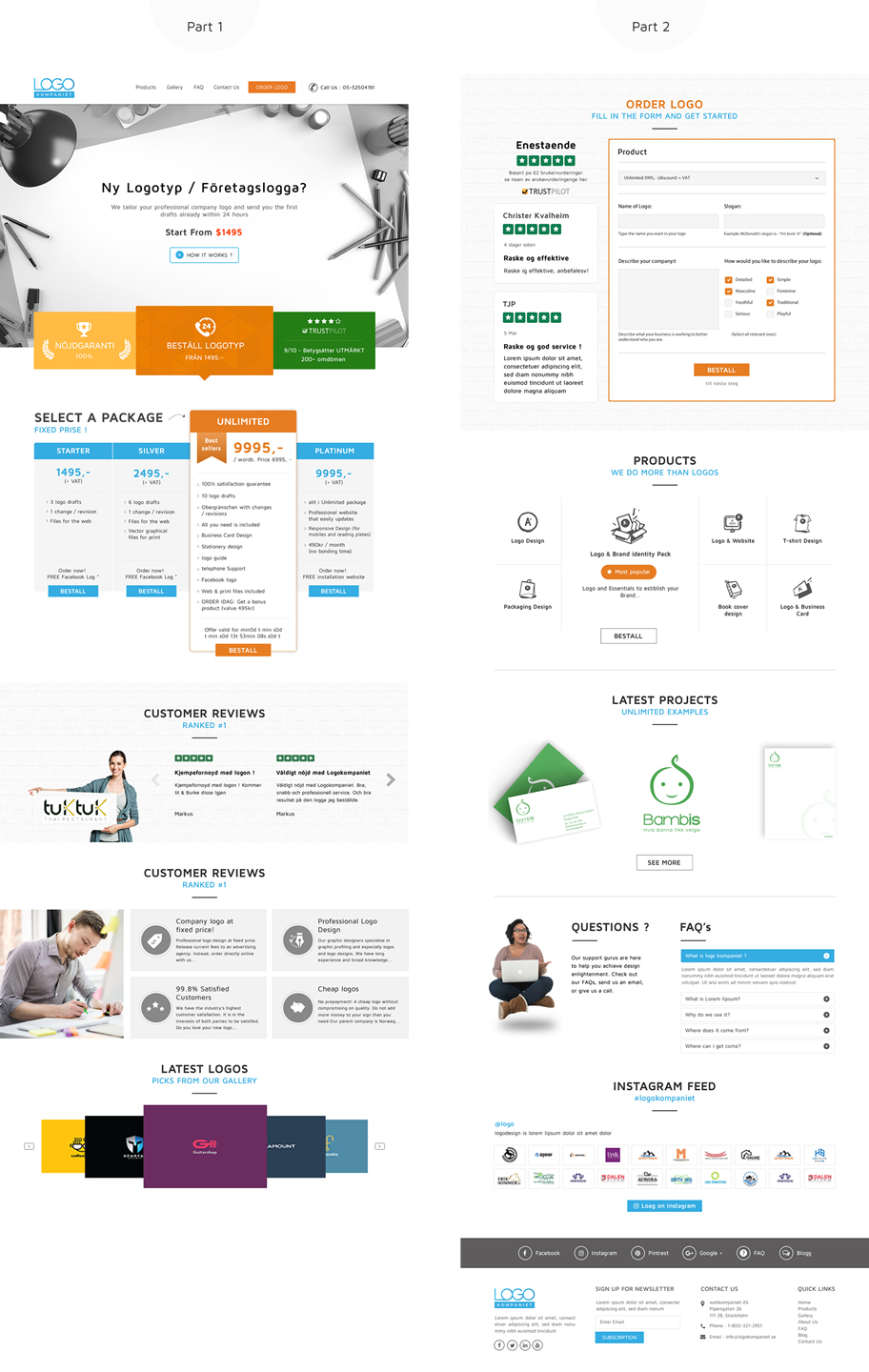 Web Design by pnfnetworkz for Webkompaniet | Design #15738656